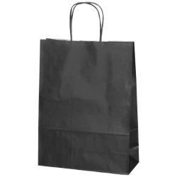 PAPPERSKASSE SVART - 18 x 8 x 25 cm